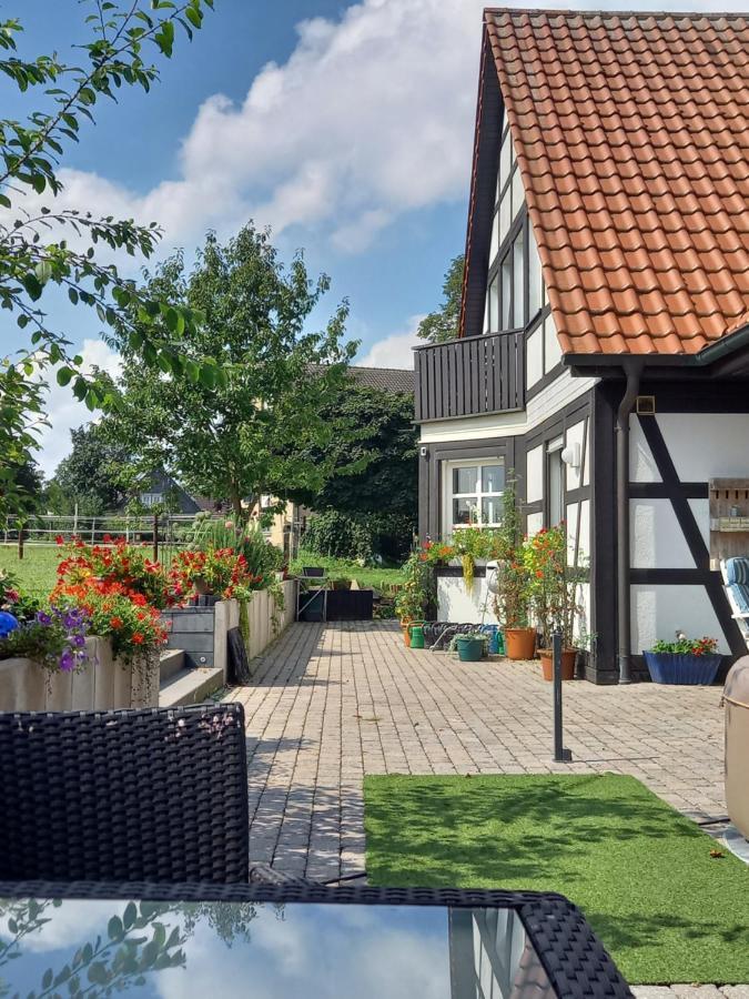 Landidylle Mit Garten, Whirlpool Und Klima Reken エクステリア 写真